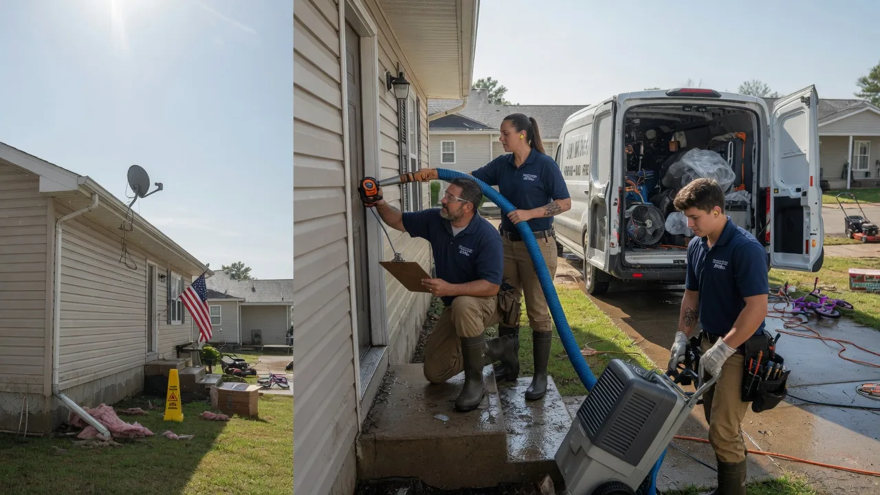 Ceiling Water Damage Restoration in Rapid Valley, SD near me
